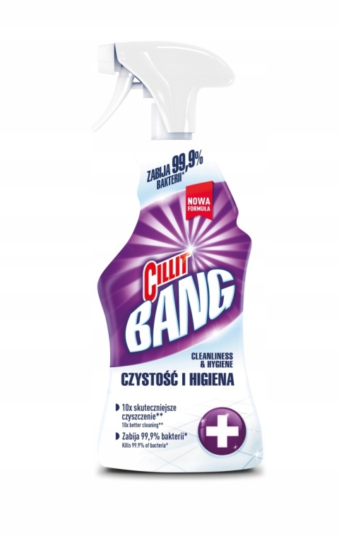 CILLIT BANG SPRAY 750ML WYBIELANIE I HIGIENA.