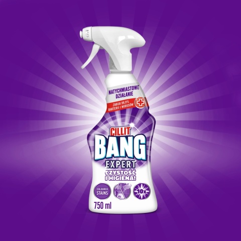 CILLIT BANG SPRAY 750ML WYBIELANIE I HIGIENA.