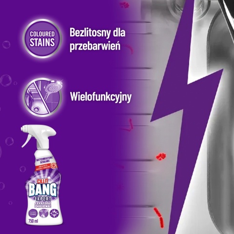 CILLIT BANG SPRAY 750ML WYBIELANIE I HIGIENA.
