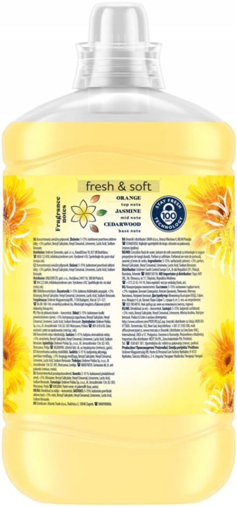 Coccolino płyn do płukania 1,7 L happy yellow