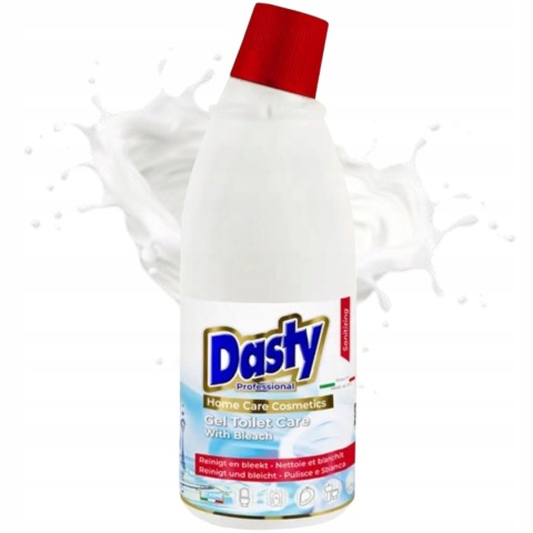 DASTY Żel do WC 750ml z wybielaczem Bleach /12/
