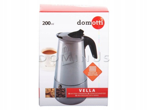 DO - VELLA KAFETIERA STAL NDZ. INDUKCJA 200ML / 32702