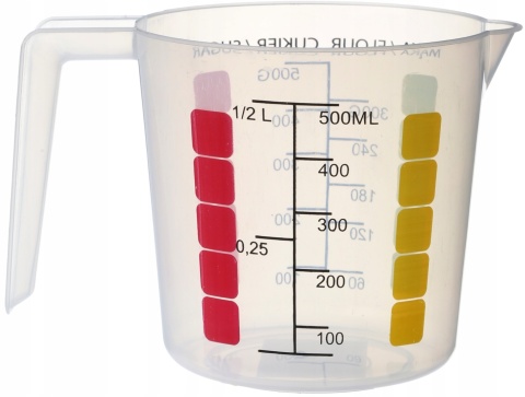 DZBANEK Z MIARKĄ SAM 0.5L 9700