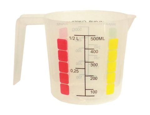 DZBANEK Z MIARKĄ SAM 0.5L 9700