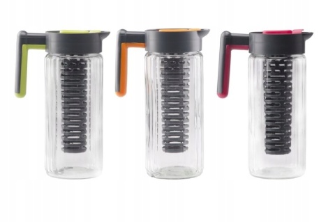 Dzbanek szklany na napoje z wkładem 1,43l art. 71467