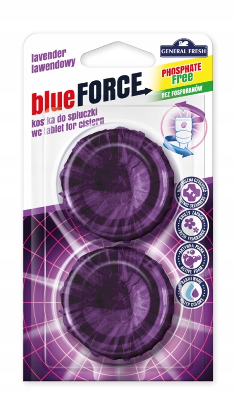 GF KOSTKA DO SPŁUCZKI BLUE A 2 SZT LAWENDA