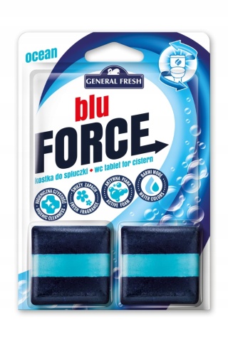 GF KOSTKA DO SPŁUCZKI BLUE A 2 SZT MORSKA KWADRAT.