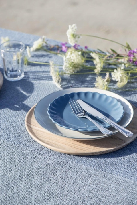 IB Laursen talerz deserowy Mynte Cornflower śr.19,5 cm