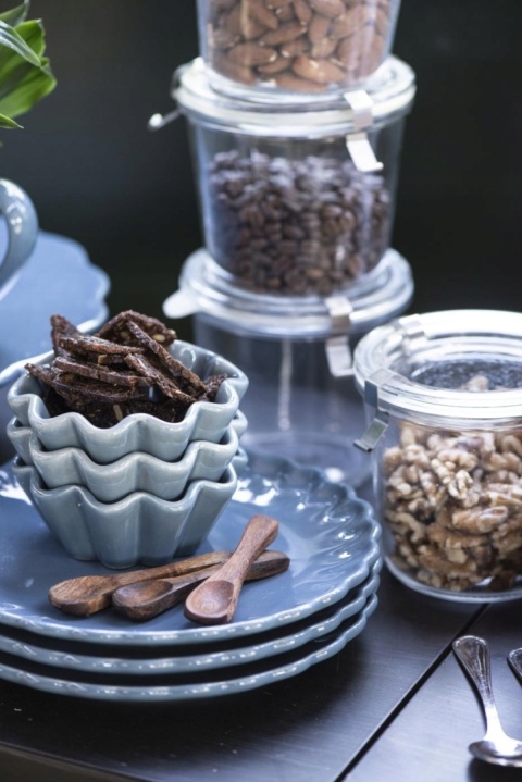 IB Laursen talerz deserowy Mynte Cornflower śr.19,5 cm