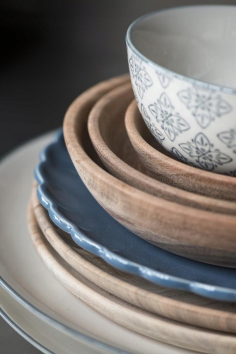 IB Laursen talerz deserowy Mynte Cornflower śr.19,5 cm