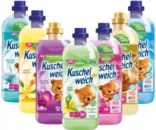 Kuschelweich PŁYN DO PŁUKANIA 1L złoty, Glucksmomen