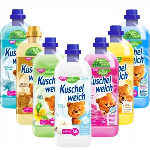 Kuschelweich PŁYN DO PŁUKANIA 1L złoty, Glucksmomen