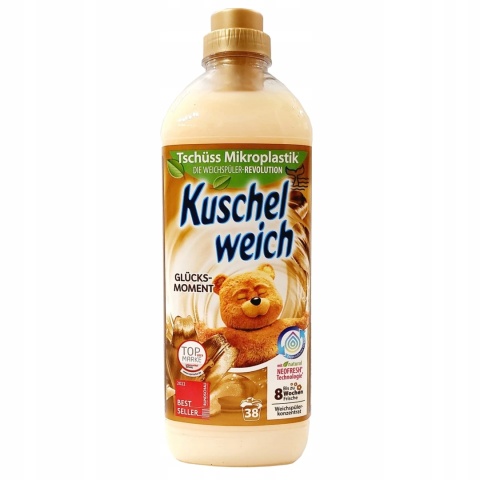 Kuschelweich PŁYN DO PŁUKANIA 1L złoty, Glucksmomen