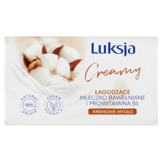 MYDŁO LUKSJA CREAMY BAWEŁNA 100G