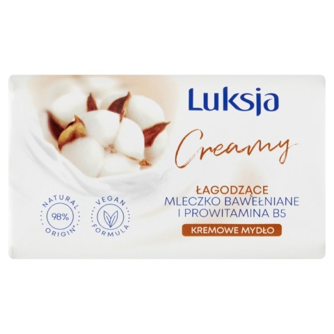 MYDŁO LUKSJA CREAMY BAWEŁNA 100G