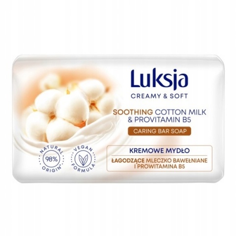 MYDŁO LUKSJA CREAMY BAWEŁNA 100G