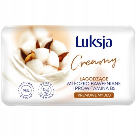 MYDŁO LUKSJA CREAMY BAWEŁNA 100G