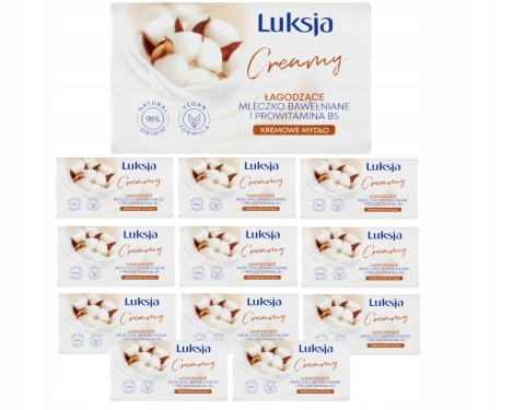 MYDŁO LUKSJA CREAMY BAWEŁNA 100G