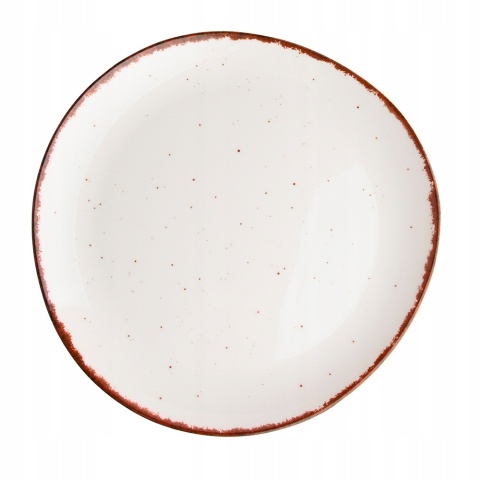 ORGANIC SAND TALERZ DESEROWY 19,5 CM PORCELANA NBC
