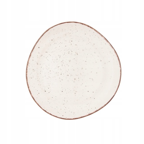 ORGANIC SAND TALERZ DESEROWY 19,5 CM PORCELANA NBC