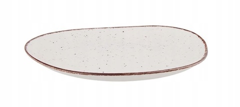 ORGANIC SAND TALERZ DESEROWY 19,5 CM PORCELANA NBC