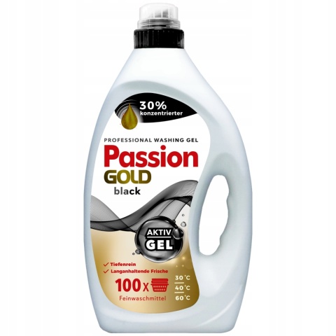 PASSION GOLD Professional żel do prania 4l BLACK op 4