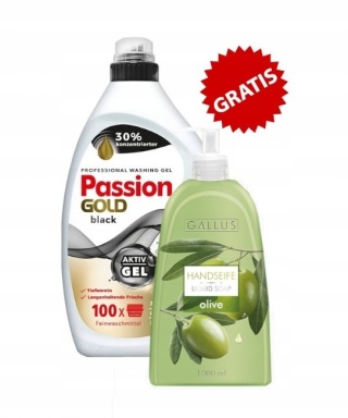 PASSION GOLD Professional żel do prania 4l BLACK op 4