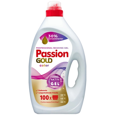PASSION GOLD Professional żel do prania 4l COLOR op 4