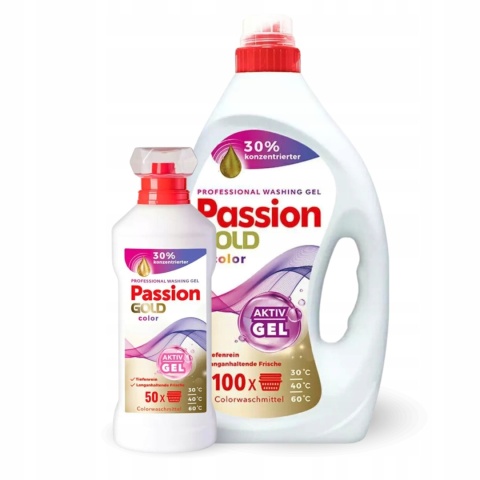 PASSION GOLD Professional żel do prania 4l COLOR op 4
