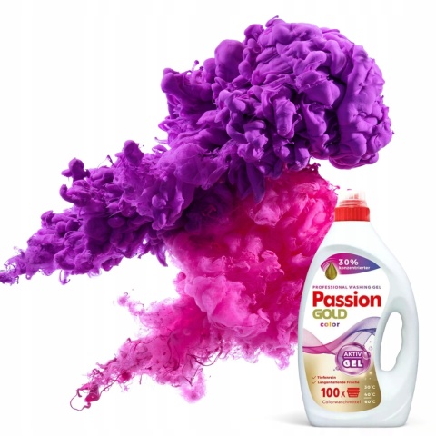 PASSION GOLD Professional żel do prania 4l COLOR op 4