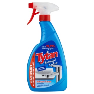 PŁYN TYTAN DO ŁAZIENEK 500 G, KAMIEŃ I RDZA ROZPYLACZ