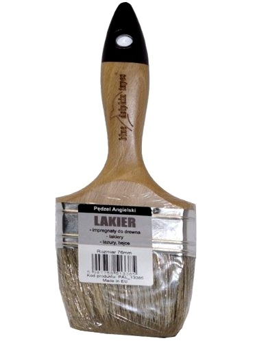 Pędzel Angielski LAKIER 76mm (3/30)