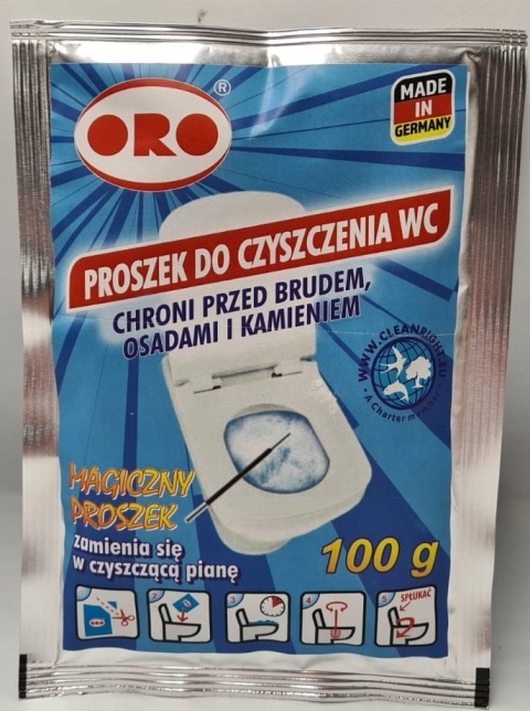 Pianotwórczy proszek do czyszczenia wc 100 g