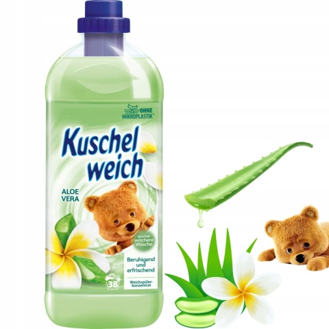 Płyn do płukania Kuschelweich Pink Kiss różowy 1l 12/144/720