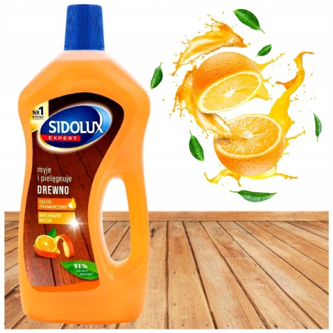 SIDOLUX EXPERT 750ml do mycia DREWNA op 10