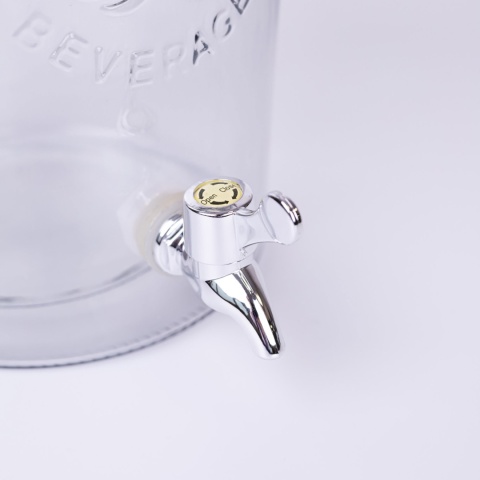 Słój z kranikiem 5,5l do napojów dystrybutor, Exce