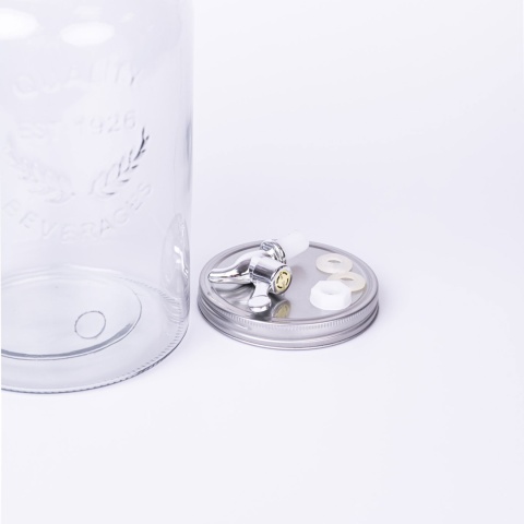 Słój z kranikiem 5,5l do napojów dystrybutor, Exce