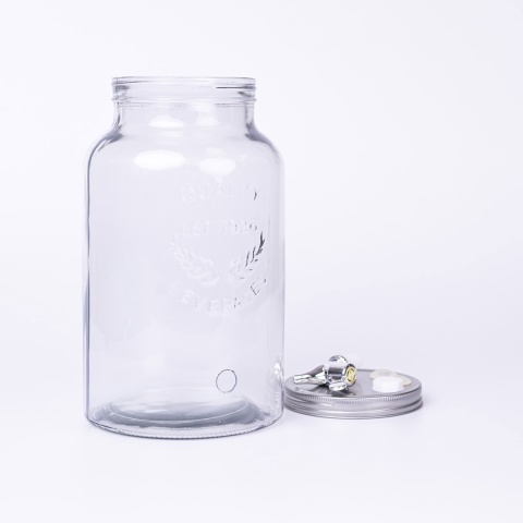 Słój z kranikiem 5,5l do napojów dystrybutor, Exce