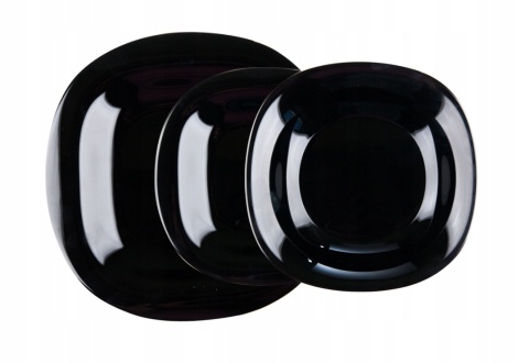 TALERZ DESEROWY QUADRO BLACK 21,5cm 28406
