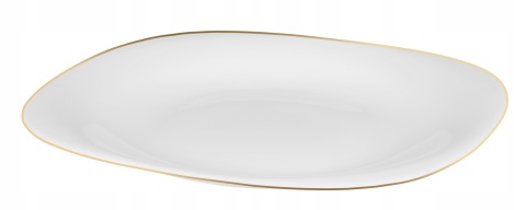 TALERZ DESEROWY QUADRO GOLD 21,5cm 10850