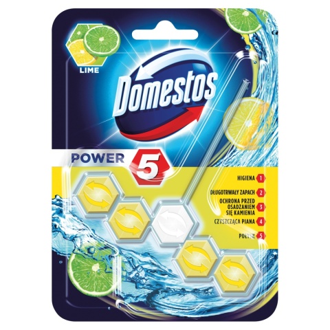 WC KOSTKA DOMESTOS POWER 5 LIME