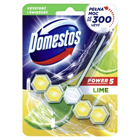WC KOSTKA DOMESTOS POWER 5 LIME