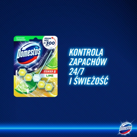 WC KOSTKA DOMESTOS POWER 5 LIME