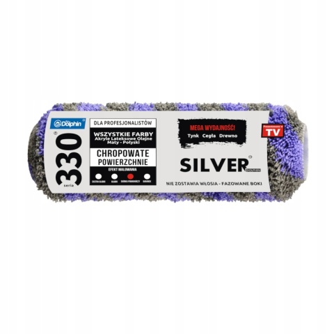 Wałek SILVER SR25W20 Blue Dolphin Seria 330 Chropowate powierzchnie