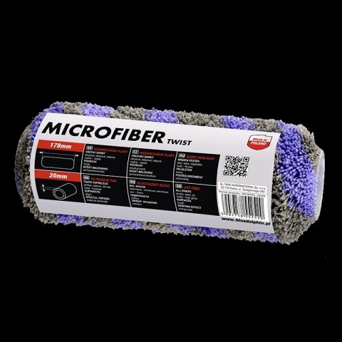 Wałek SILVER SR25W20 Blue Dolphin Seria 330 Chropowate powierzchnie