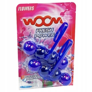Woom zaieszka barwiaca do wc 2x50g flowers