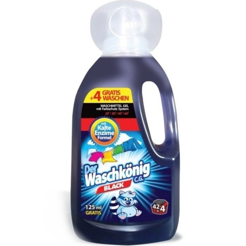 Żel do prania 1,625 L BLACK 6szt/warstwa 72 szt/432 szt paleta