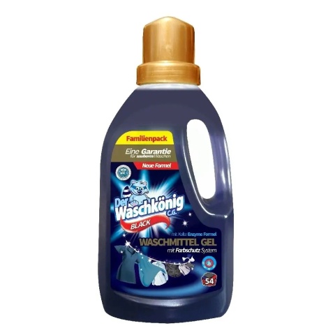 Żel do prania 1,625 L BLACK 6szt/warstwa 72 szt/432 szt paleta