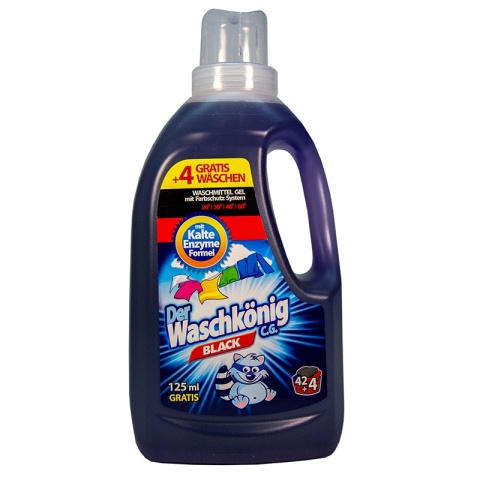 Żel do prania 1,625 L BLACK 6szt/warstwa 72 szt/432 szt paleta