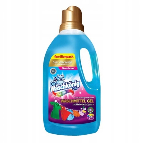 Żel do prania 1,625 L COLOR 6szt/warstwa 72 szt/432 szt paleta